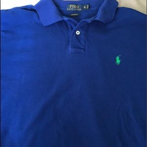 POLO by Ralph Lauren Sz XL Custom Fit Royal Blue
